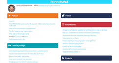Desktop Screenshot of kev.inburke.com